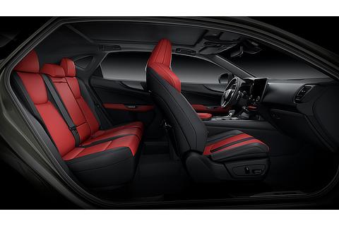 Lexus NX Interior Color F Sport Flare Red (Prototype)