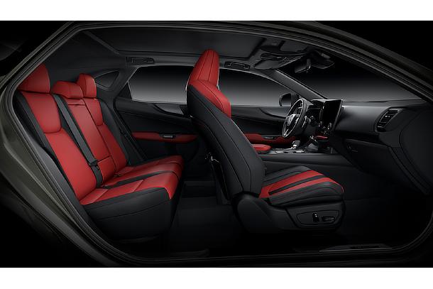 Lexus NX Interior Color F Sport Flare Red (Prototype)
