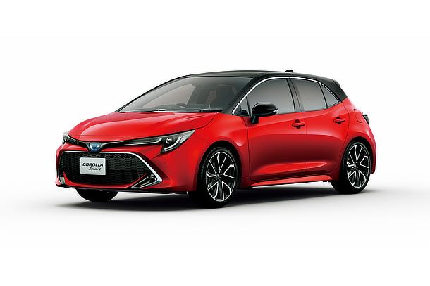 カローラ スポーツ HYBRID G“Z”（アティチュードブラックマイカ×エモーショナルレッドⅢ）＜オプション装着車＞
