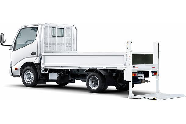 TECS 垂直式パワーゲート車 シングルキャブ・ロングデッキ・ジャストロー・1.45t積・ディーゼル車・2WD・5速マニュアル