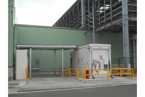 Hydrogen refueling facilities at Toyota Motor Kyushu