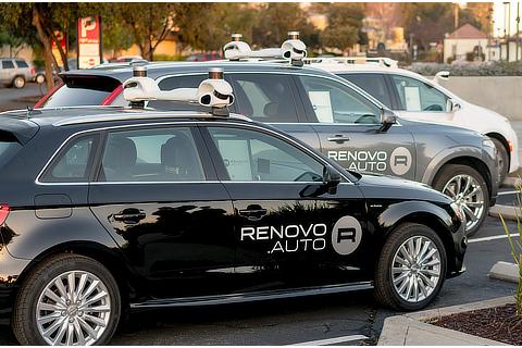 Renovo's automated driving test fleet