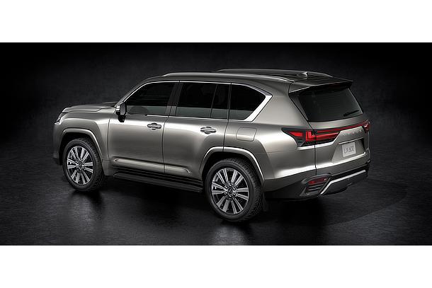 Lexus LX Exterior Color Sonic Titanium (Prototype)