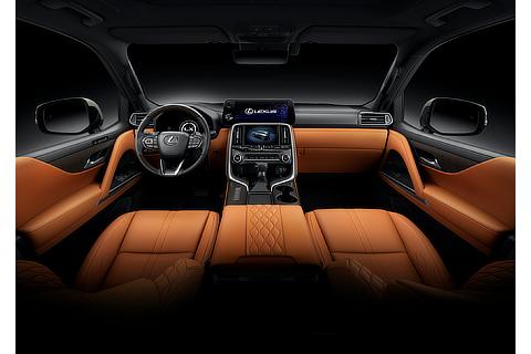 Lexus LX Interior Color "EXECTIVE" Sun Flare (Prototype)