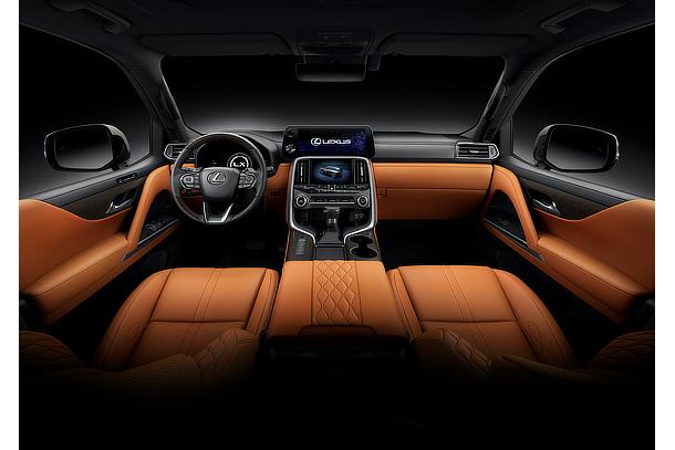 Lexus LX Interior Color "EXECTIVE" Sun Flare (Prototype)