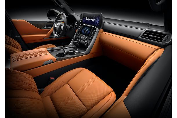 Lexus LX Interior Color "EXECTIVE" Sun Flare (Prototype)