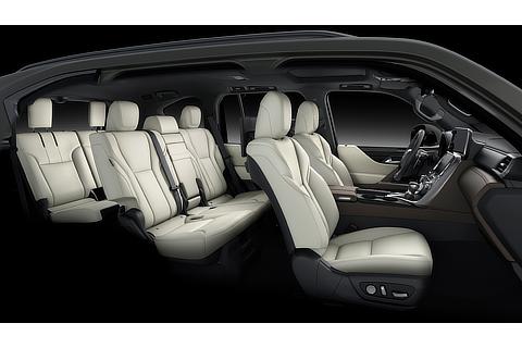 Lexus LX Interior Color White & Dark Sepia (Prototype)