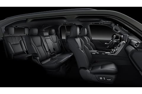 Lexus LX Interior Color Black (Prototype)