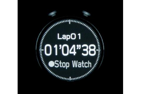 Multi information display: Stopwatch
