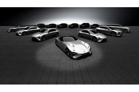 Lexus BEV line-up