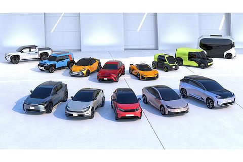 Toyota BEV line-up