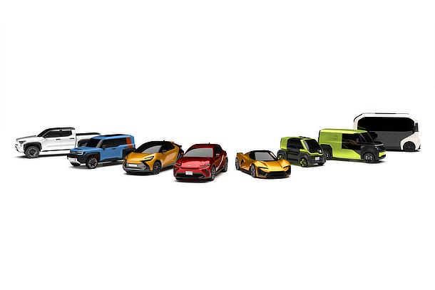 Toyota Lifestyle BEV line-up