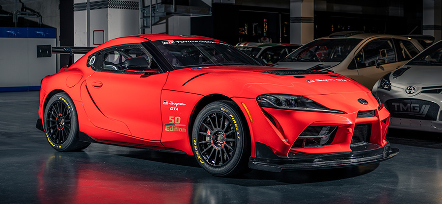 GR Supra GT4 "50 Edition", commemorating 50 GR Supra GT4 units sold