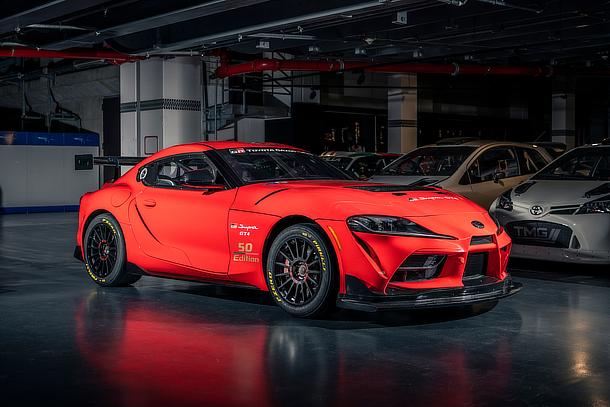 GR Supra GT4 "50 Edition", commemorating 50 GR Supra GT4 units sold