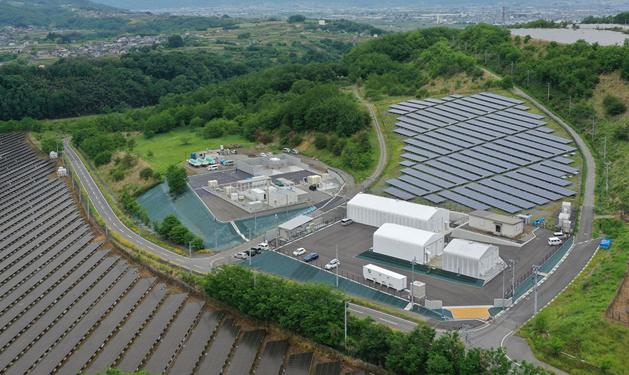Komekurayama Electric Power Storage Technology Research Site, Yamanashi Prefecture