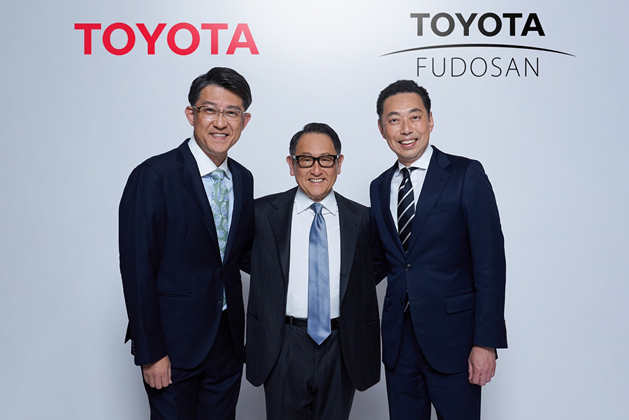 Joint Press Conference by TOWA REAL ESTATE and Toyota Motor Corporation