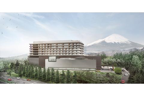 Exterior of the Fuji Speedway Hotel