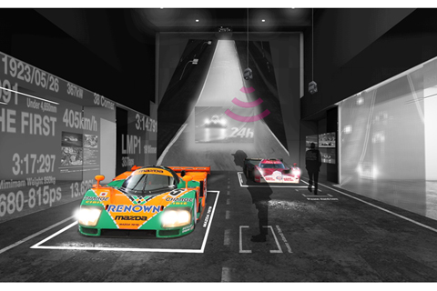 Fuji Motorsports Museum display