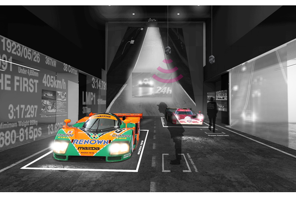 Fuji Motorsports Museum display