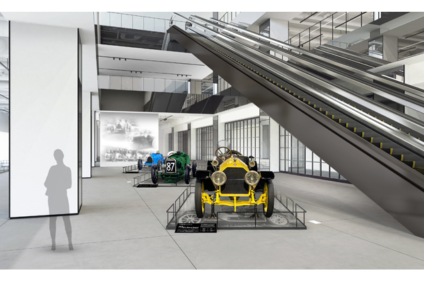 Fuji Motorsports Museum display