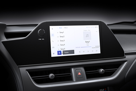 Lexus UX 8-inch Touchscreen Display (Prototype)