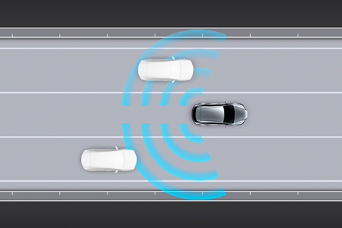Lexus UX Blind Spot Monitor System (Prototype)