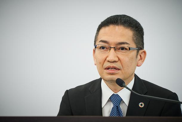 経理本部 本部長 山本 正裕