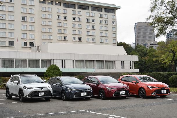 カローラ クロス、カローラ スポーツ、カローラ、カローラ ツーリング