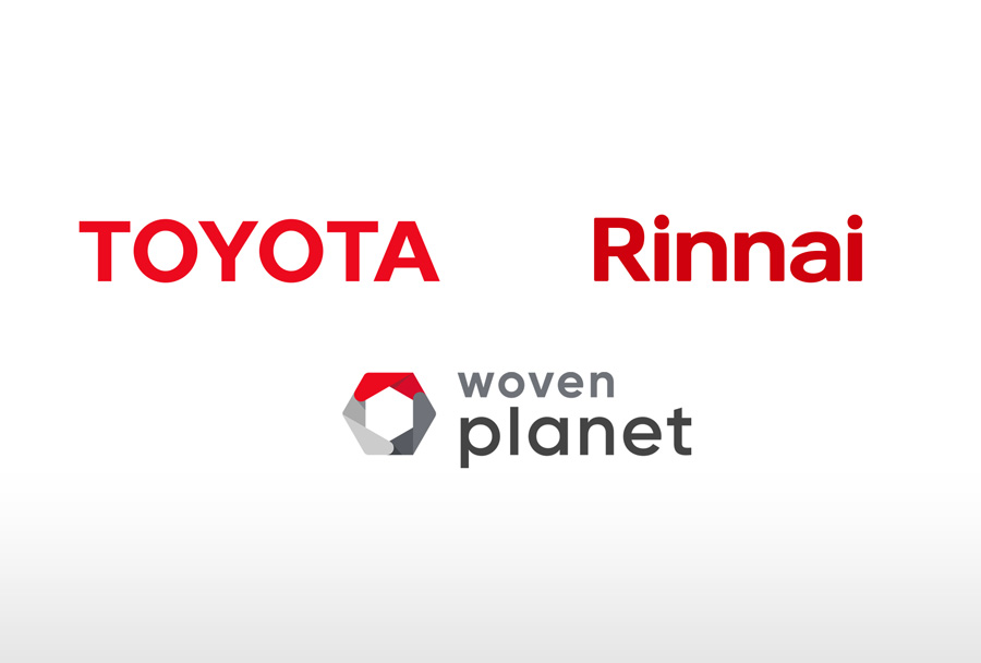 Rinnai Corporation, Toyota Motor Corporation, Woven Planet Holdings, Inc.