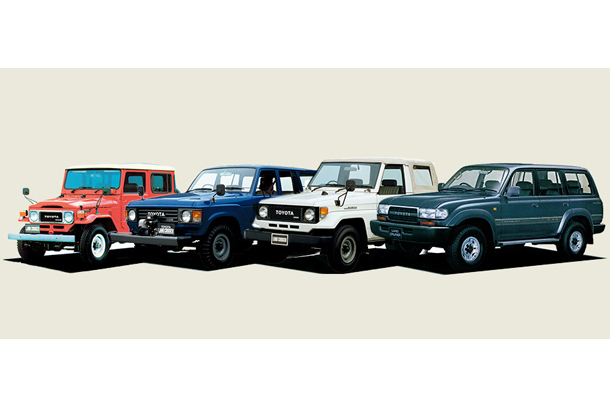 Land Cruiser 40, Land Cruiser 60, Land Cruiser 70, Land Cruiser 80