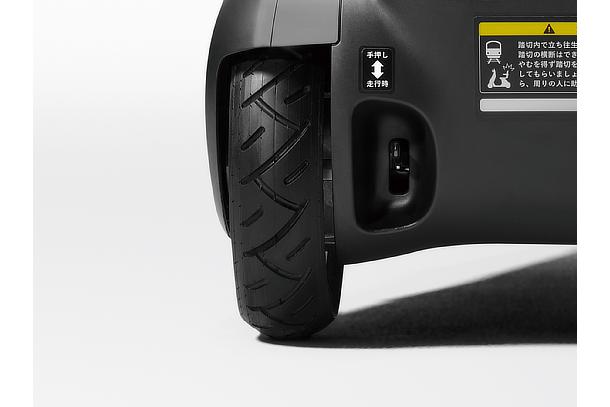 Electromagnetic brake release lever