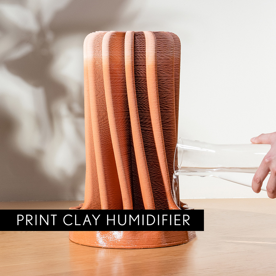 Print Clay Humidifier