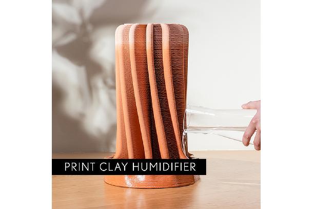 Print Clay Humidifier