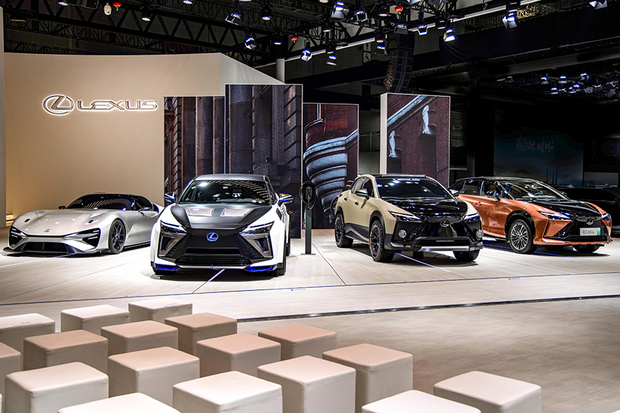 Lexus at Auto Shanghai