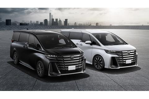 （左）Z Premier（ターボガソリン・2WD）（ブラック）＜オプション装着車＞、（右）Executive Lounge（ハイブリッド・E-Four）（プラチナホワイトパールマイカ）＜オプション装着車＞