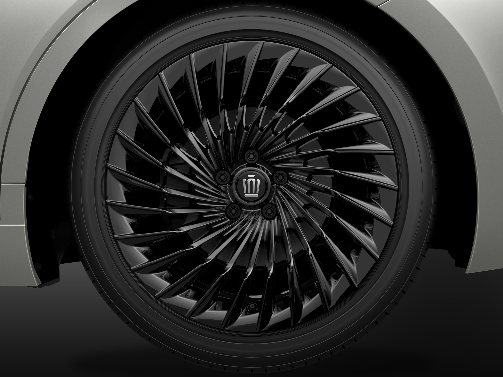 トヨタクラウンAZSH32系20インチ 光沢ブラックホイール　1本 トヨタクラウンAZSH32系20インチ 光沢ブラックホイール 1本 - メルカリ