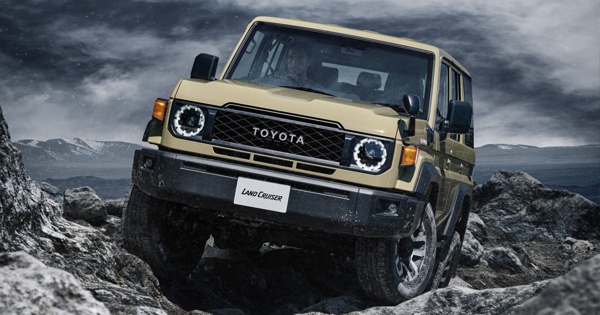 Toyota Re-introduces the Land Cruiser 70 in Japan