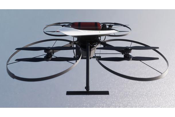 FC drone used for demonstration experiments in collaboration with CP