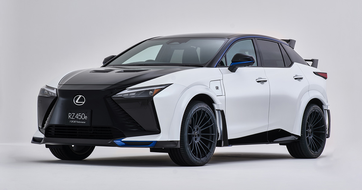 LEXUS、バッテリーEV専用モデル「RZ450e」に特別仕様車“F SPORT