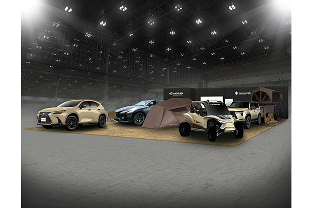 LEXUS、TOKYO OUTDOOR SHOW 2024にSnow Peakとともに出展 | レクサス