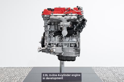 2.0L in-line 4-cylinder engine in development by Toyota Motor Corporation