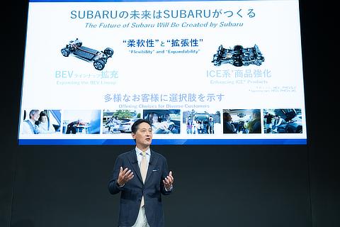 株式会社SUBARU 代表取締役社長 CEO　大崎 篤