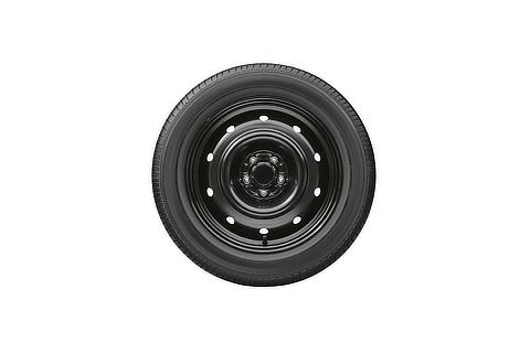 205/55R16 tires and 16 x 6 1/2J aluminum wheels with center caps