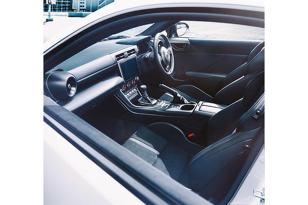GR86 RZ (6MT) (Crystal White Pearl) Interior color: Black