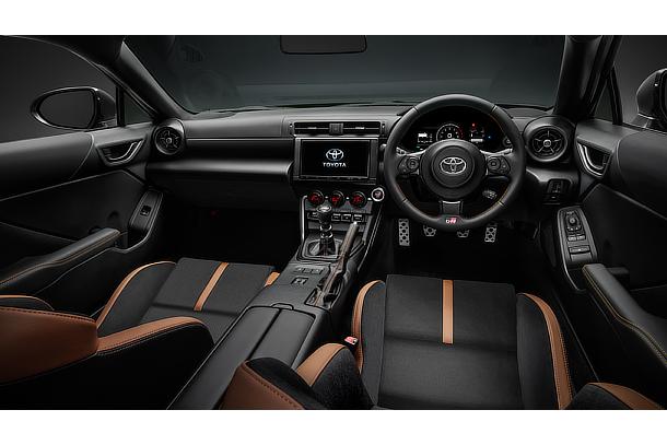 GR86 RZ "Ridge Green Limited" Interior: Specially available coloration in black & tan