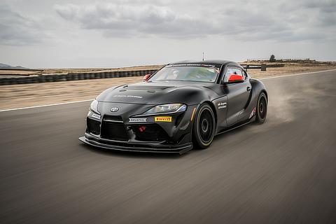 GR Supra GT4 EVO2（ブラックカラー施工車・プロトタイプ）