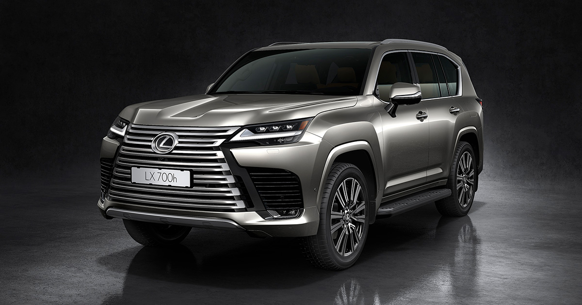 Lexus Introduces Enhancements to the LX Series and the AllNew LX 700h