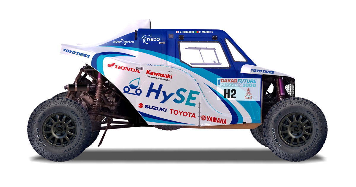 HySE-X2: Advancing Hydrogen Mobility Through Dakar Rally and European Hydrogen Week