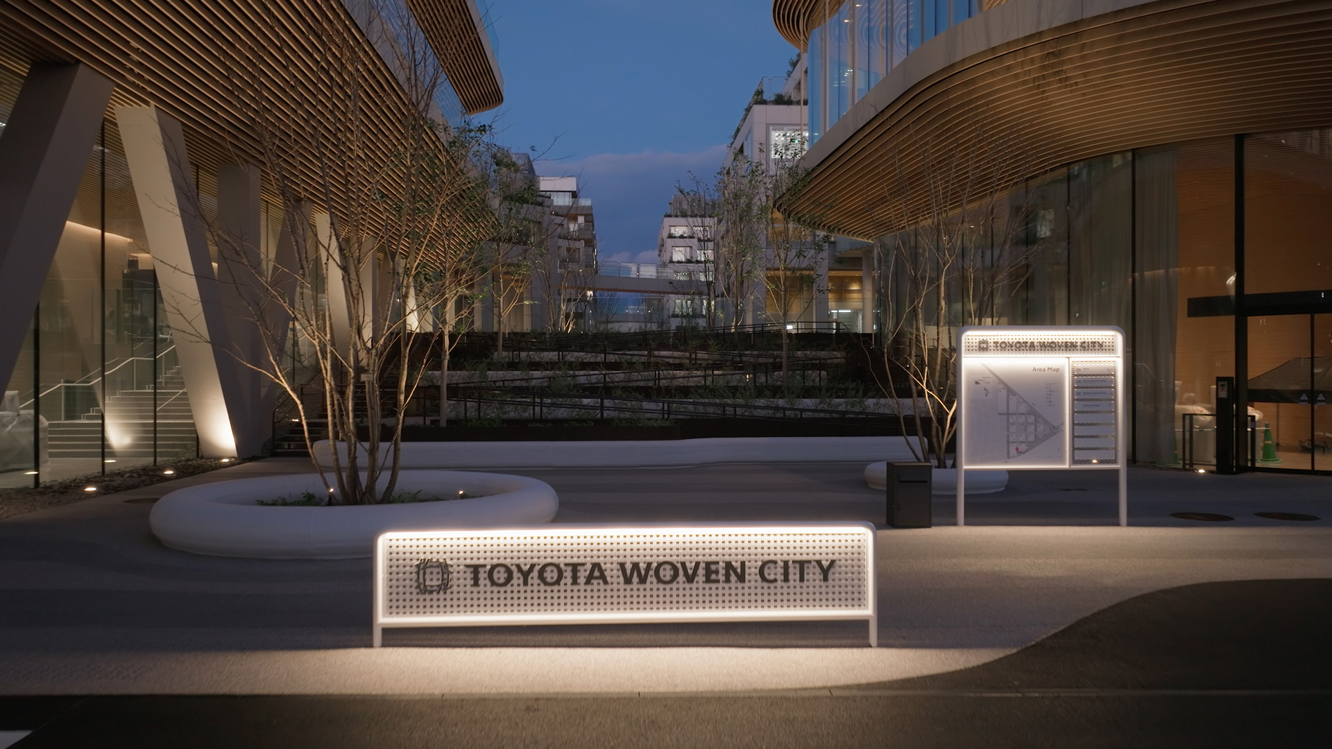 モビリティのテストコース“Toyota Woven City”、Phase1の建築を完了し