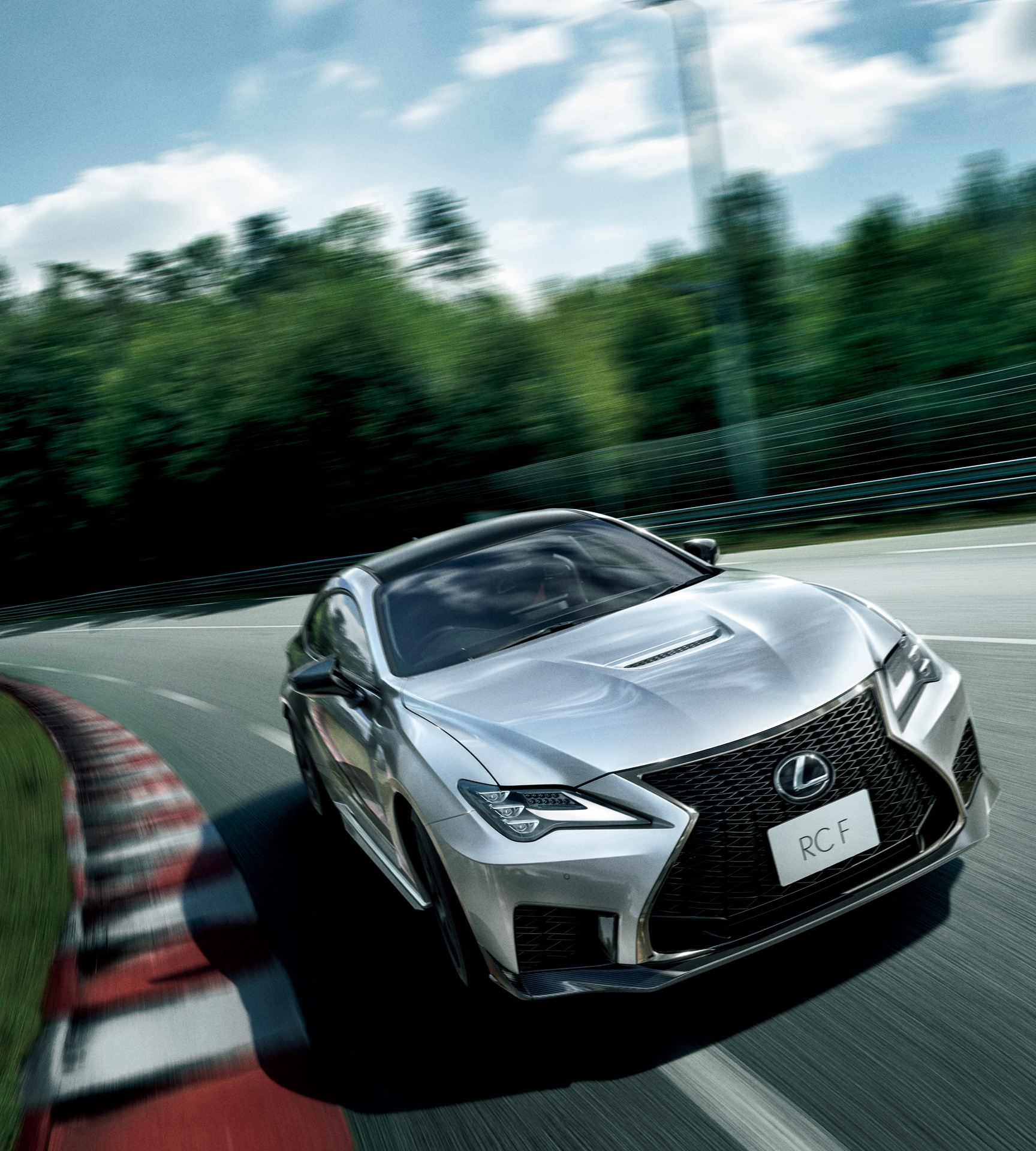 レクサス RCF 純正オプション カーテシイルミ